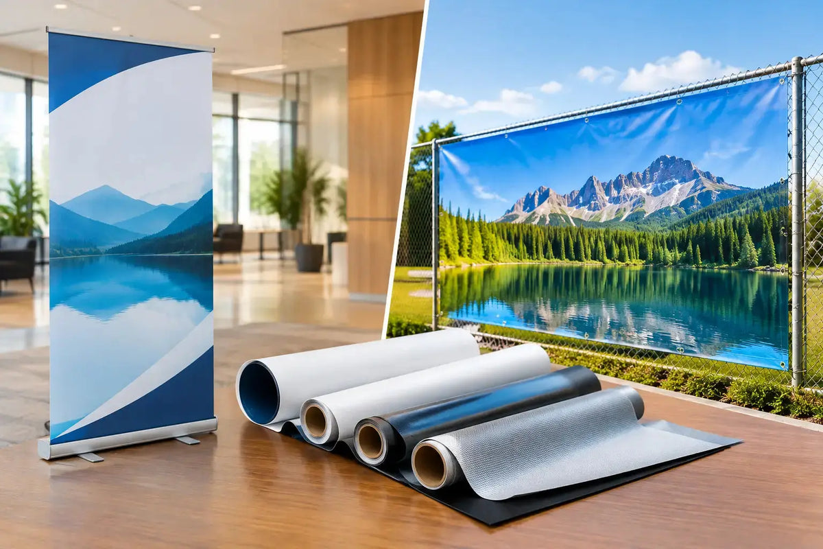 Indoor Versus Outdoor Banner Materials Explained