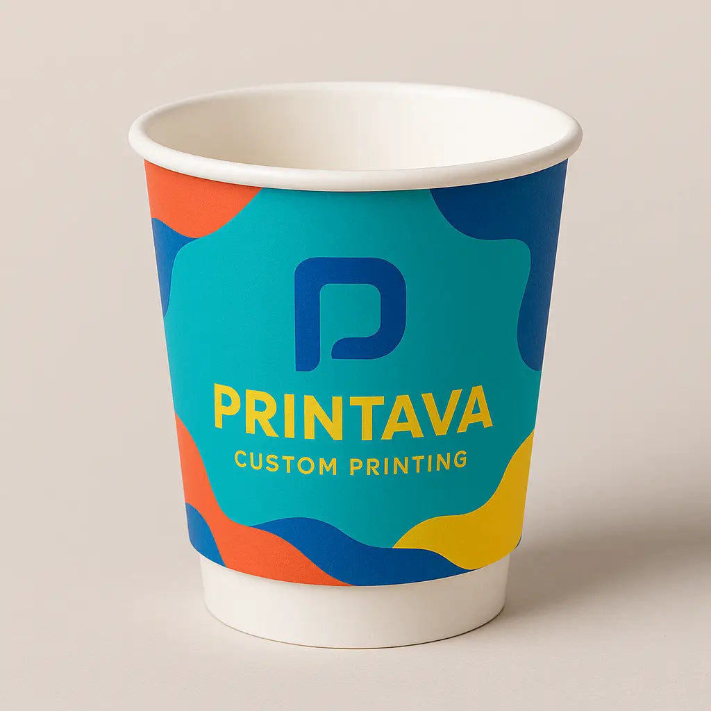 Paper Cups Double Wall Printava
