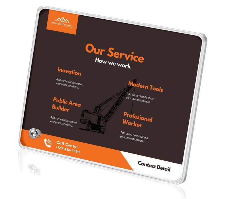 Glass Frame BL-06 Printava