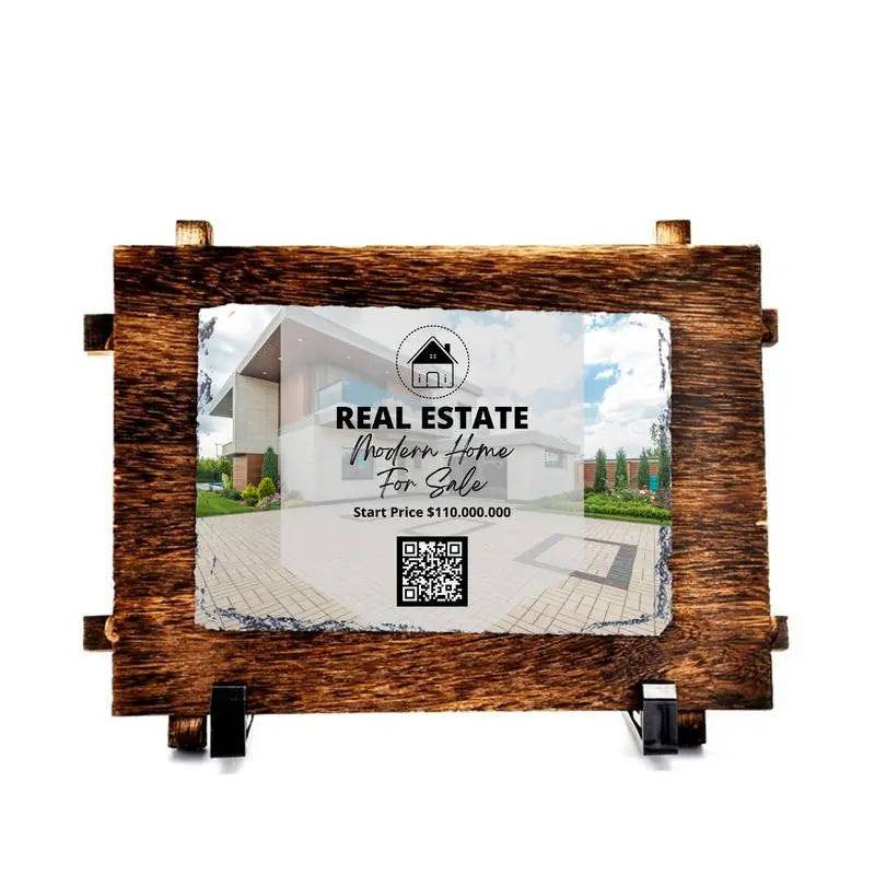 Rock Photo SH38 Wooden Frame Printava