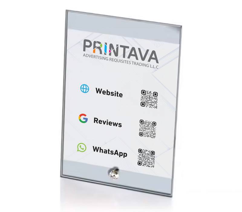 Glass Frame BL-03 Printava