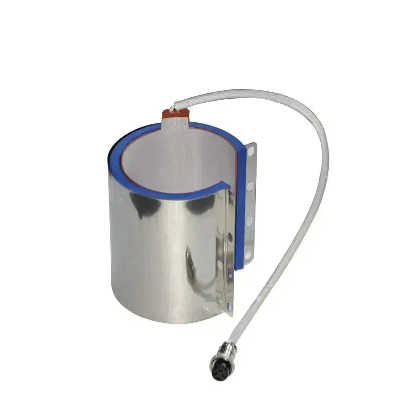 Single mug heating pad accessory for Double Station Heat Press Sublimation Machine ST-210 with connector cable for easy replacement.