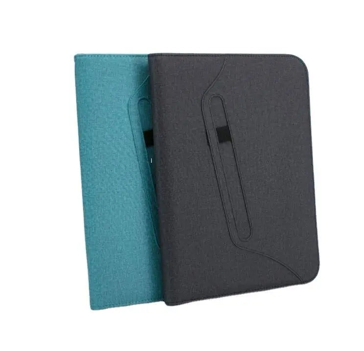 Prtfolio A4 Fabric Portfolio Zipper Closure With Calculator