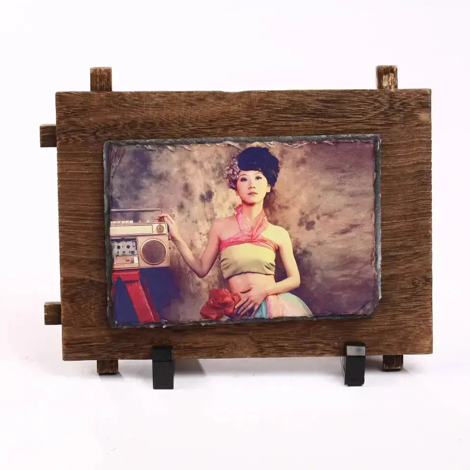 Rock Photo SH38 Wooden Frame