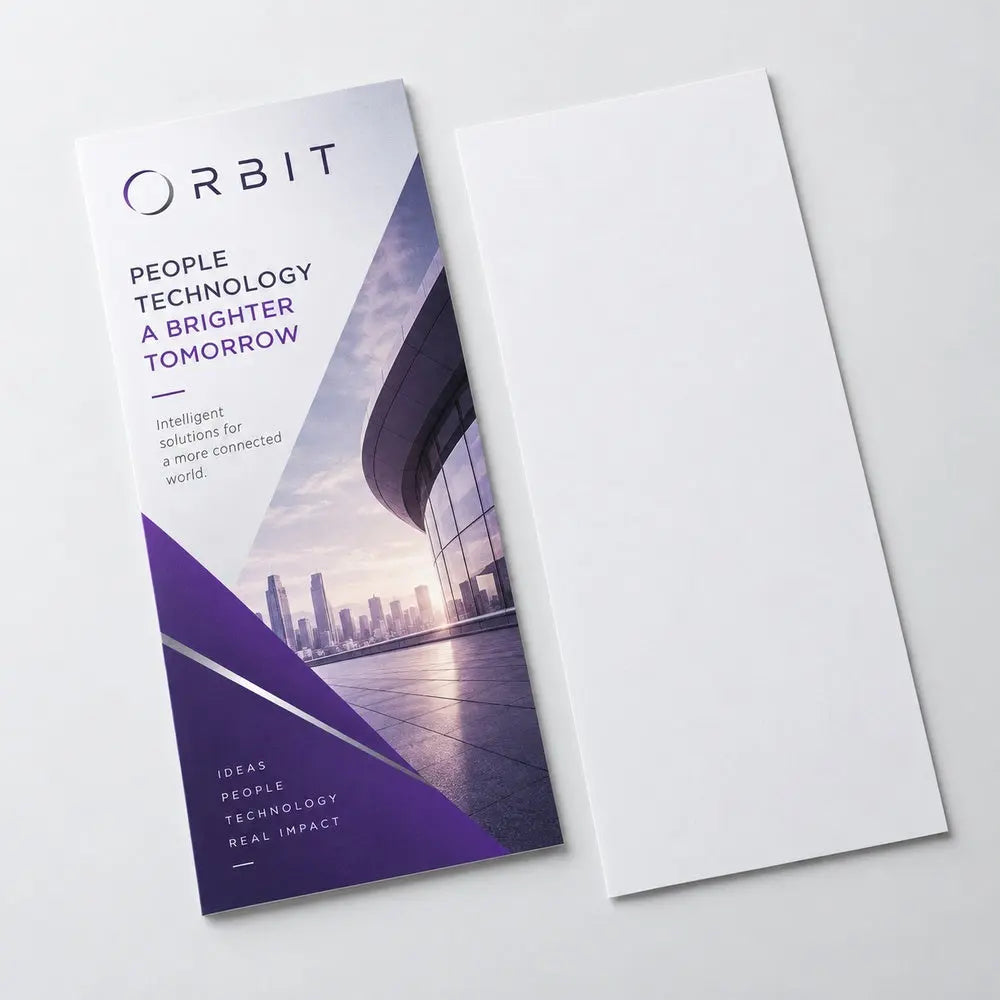Custom DL Flyer Printing – 100gsm Wood-Free Paper – custom printed sample, view 5
