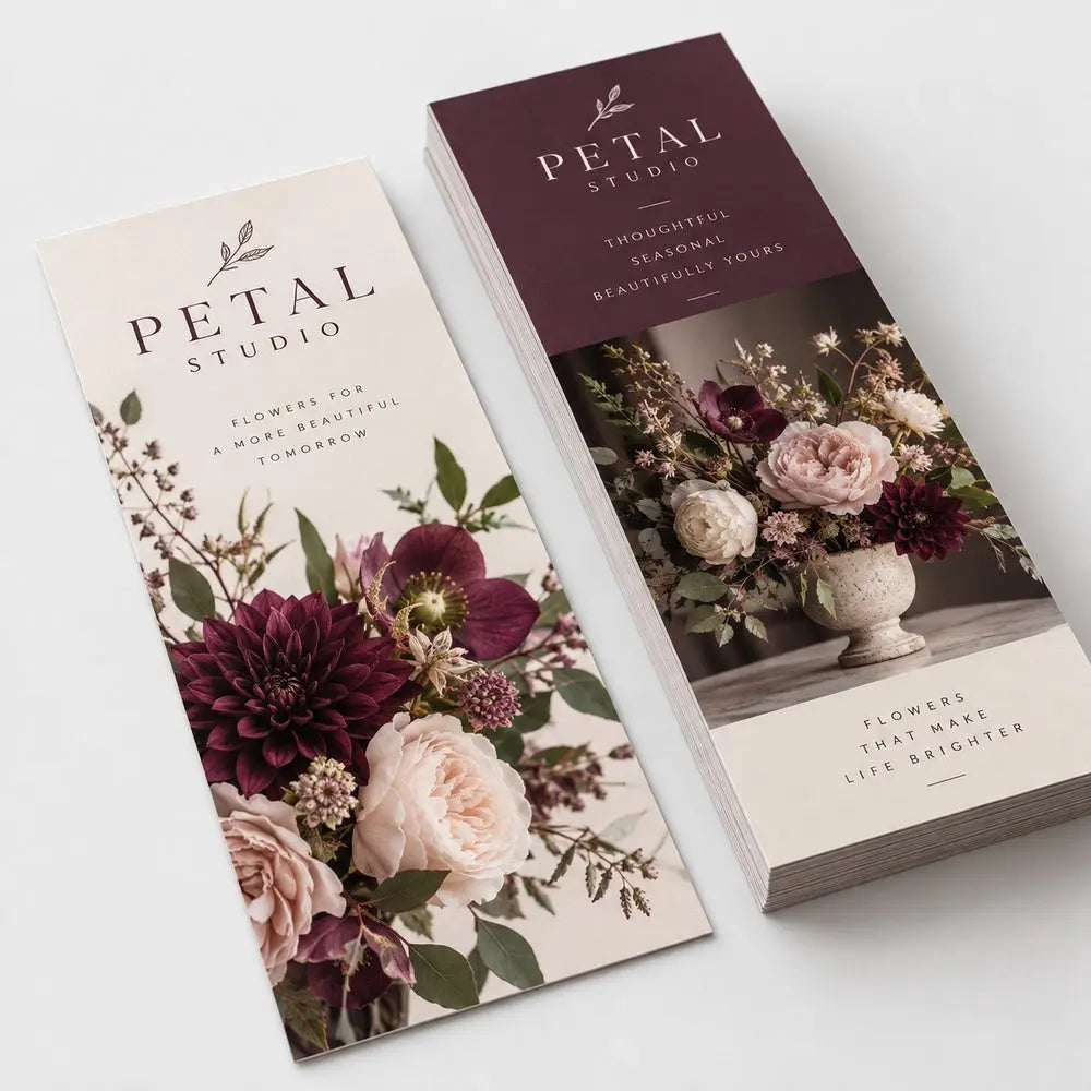 Custom DL Flyer Printing – 200gsm Glossy Paper – custom printed sample, view 4