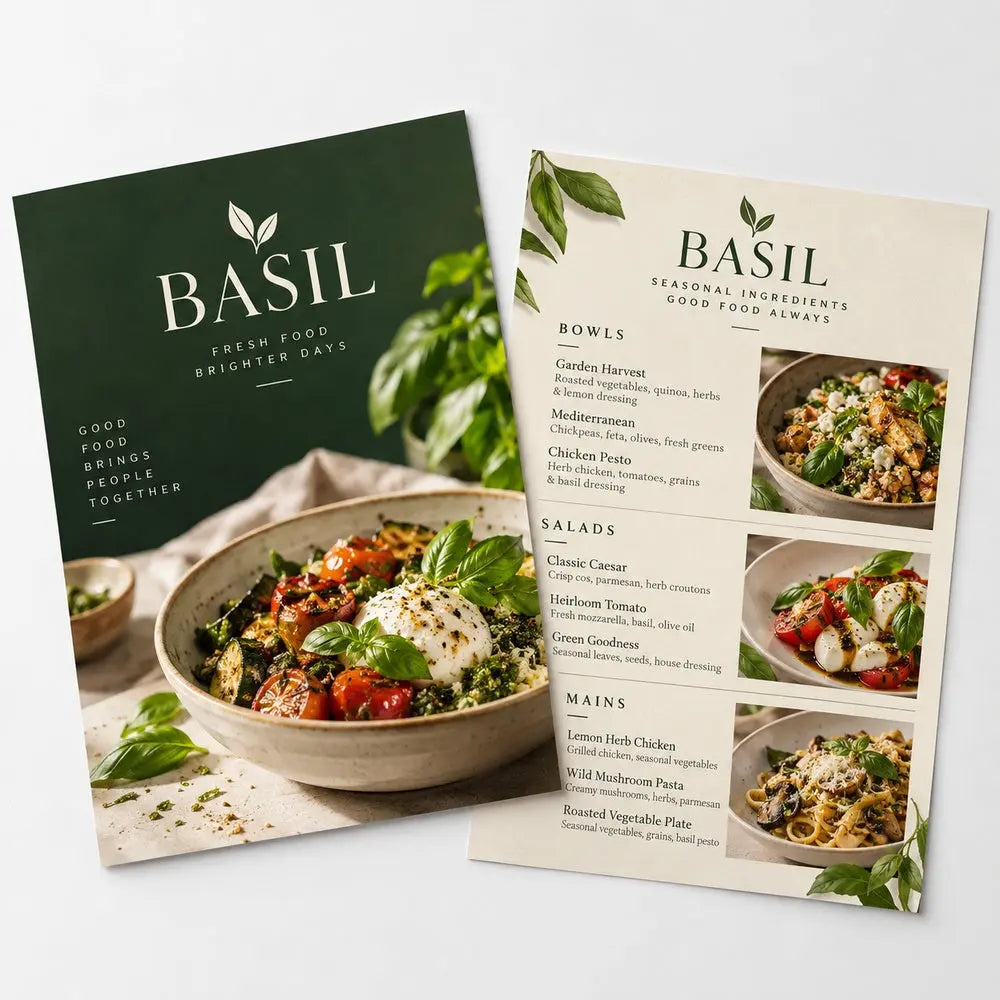 Custom Flyer Printing – 135gsm Glossy Paper – custom printed sample, view 2