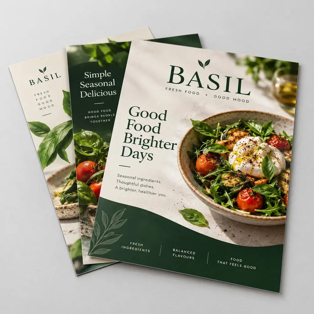 Custom Flyer Printing – 135gsm Glossy Paper – custom printed sample, view 4