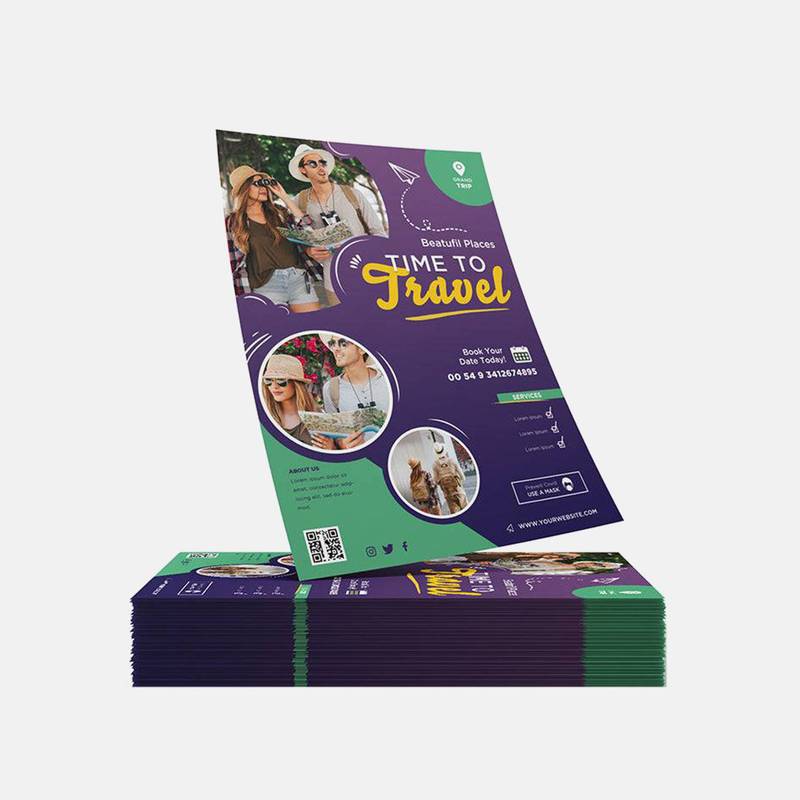 Flyer Printing Glossy paper 170 GSM Printava