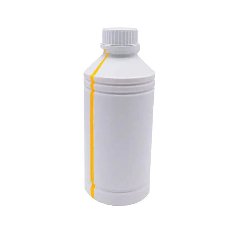 DTF Ink 1L in yellow, ideal for Direct to Film printing, producing vibrant yellow tones with superior durability for arts and crafts materials.