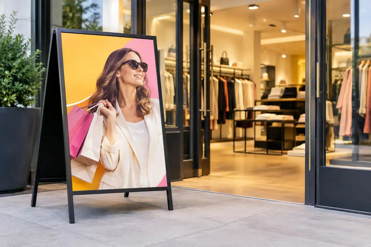 Retail Launch Signage That Gets Shoppers Inside
