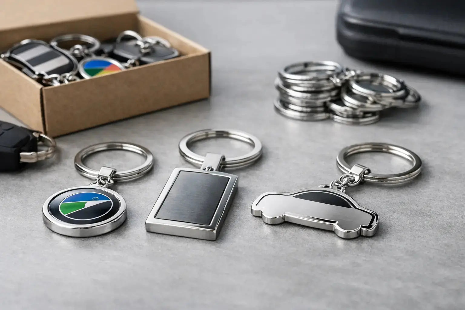 Custom Metal Keychains With Logo Bulk