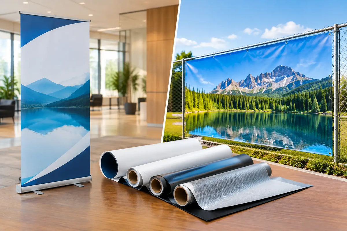 Indoor Versus Outdoor Banner Materials Explained