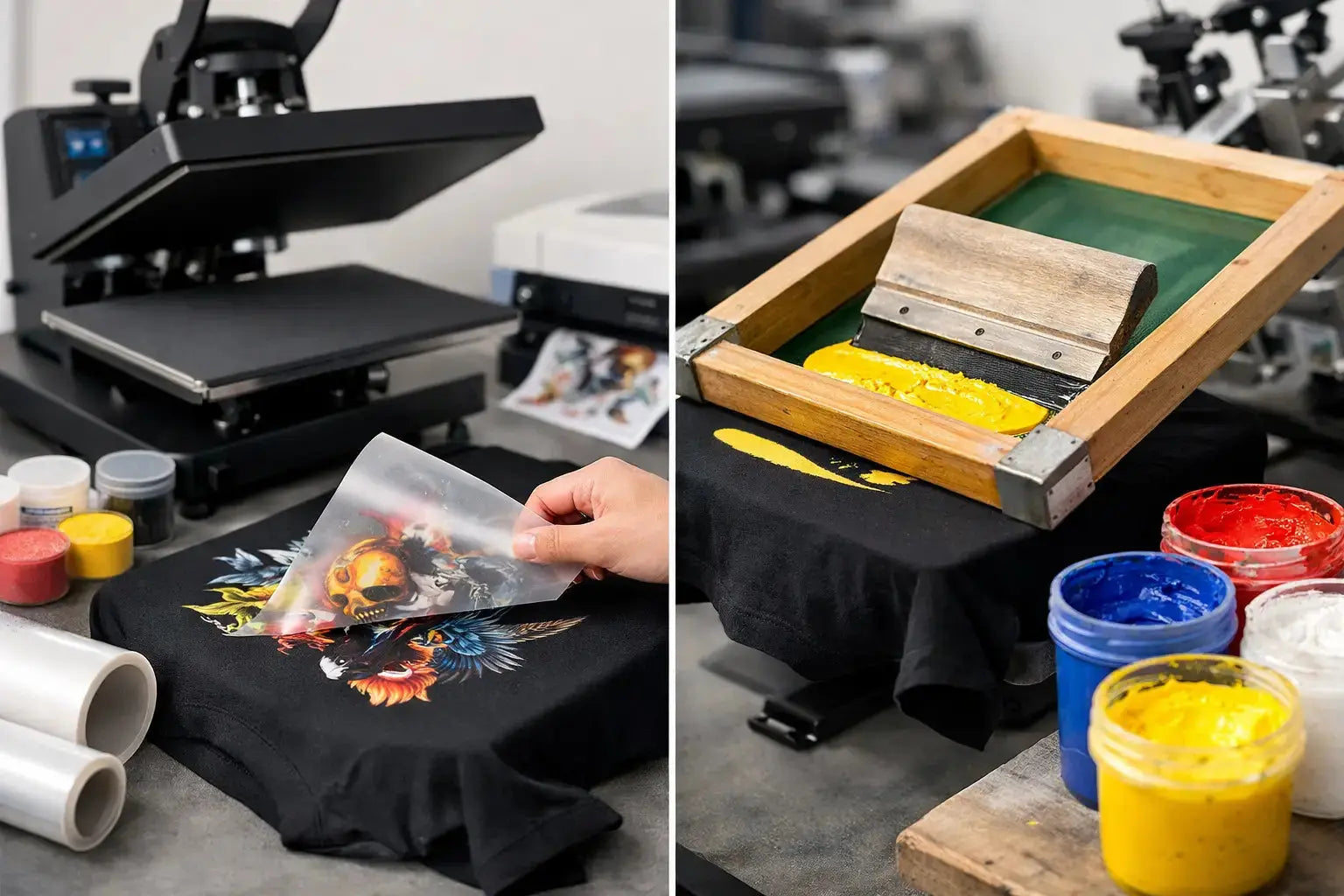 DTF Printing vs Screen Printing