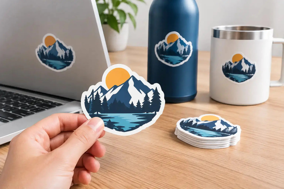 Custom Die Cut Decals for Brand Visibility