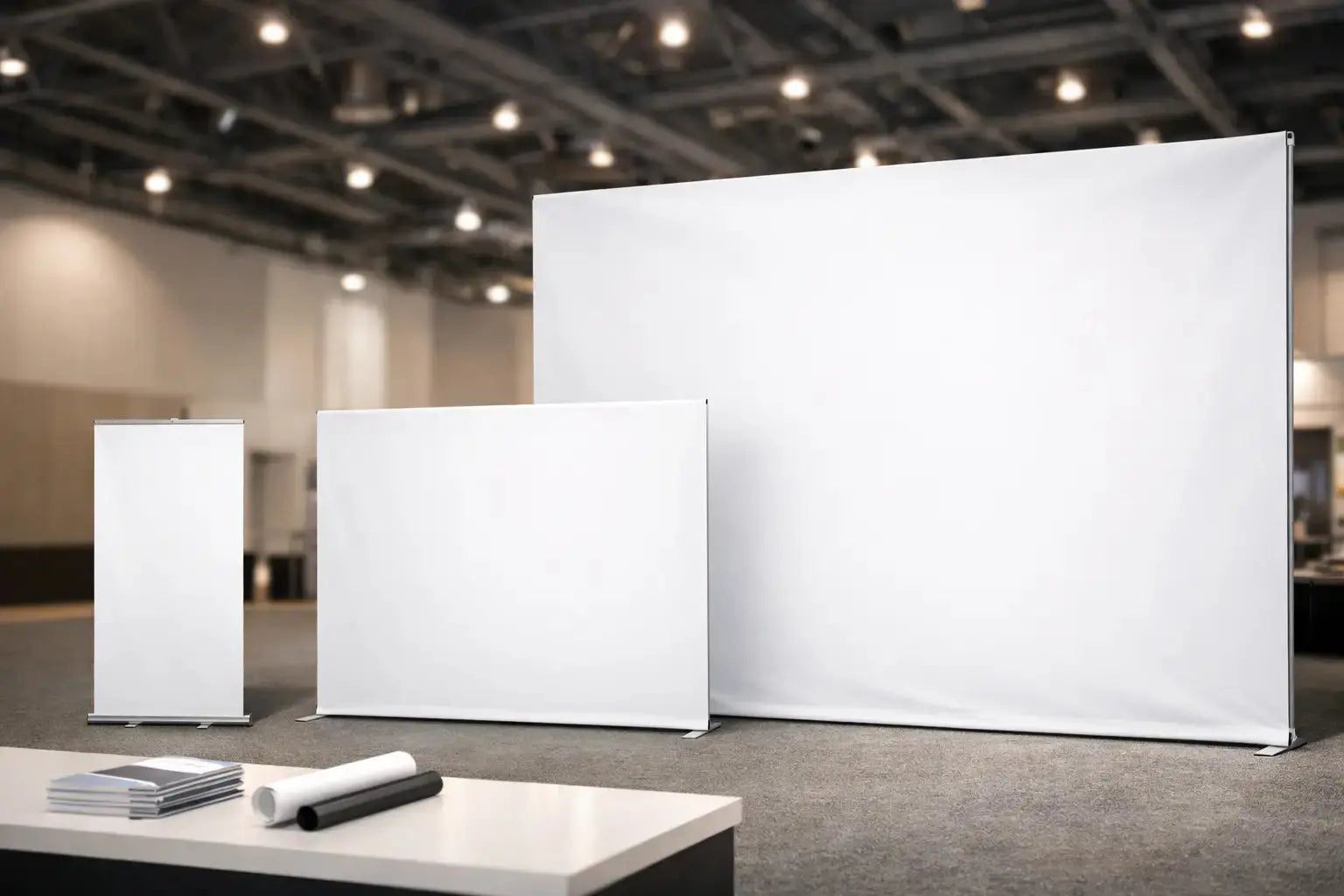 What Size Should Exhibition Backdrops Be?