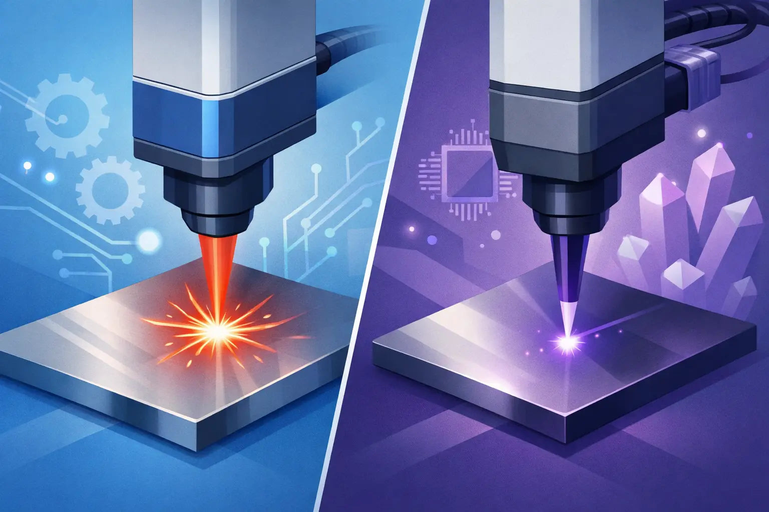 Fiber Laser vs UV Fiber Laser