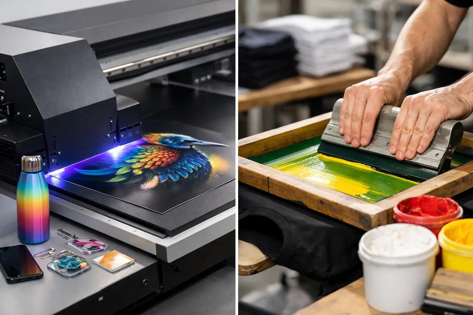 UV Printing vs Screen Printing: Which Fits?