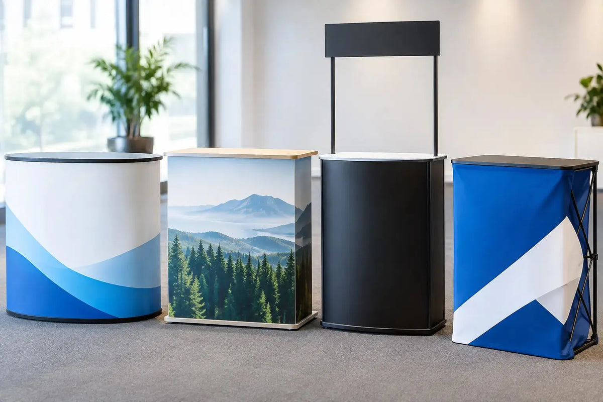 Portable Exhibition Counter Options for Events