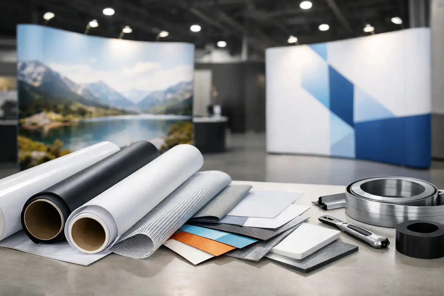 Guide to Choosing Exhibition Backdrop Materials