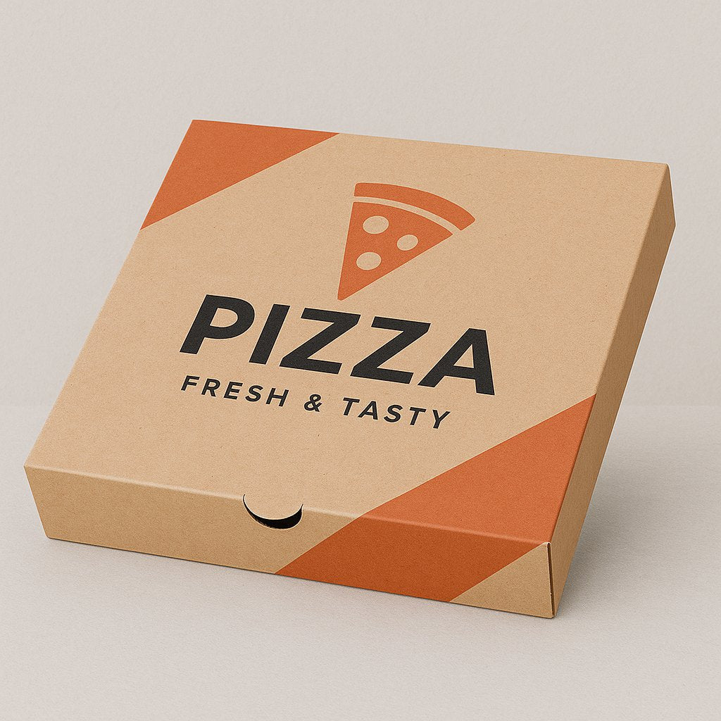  Plain rectangular kraft paper food box for takeaway – Printava UAE