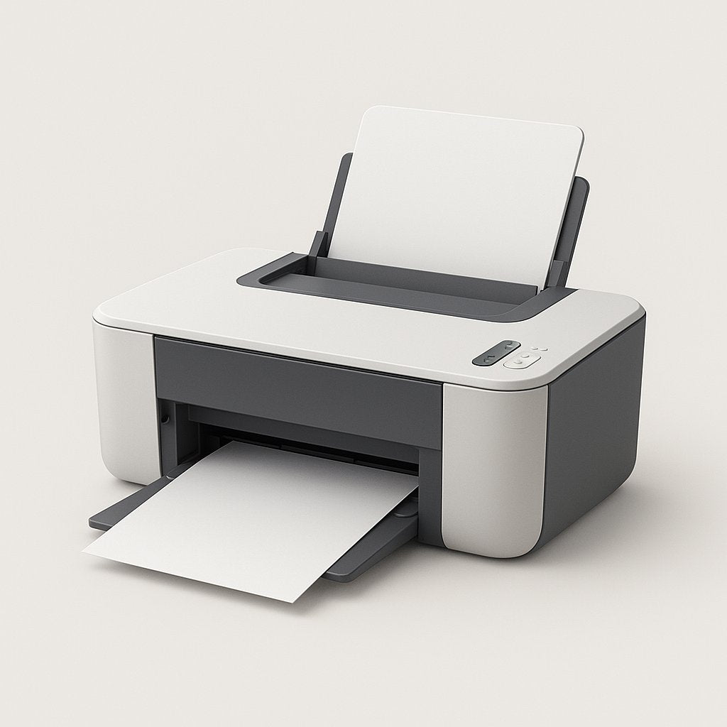 Modern desktop printer with paper tray and clean design – part of Printava’s professional printers collection.