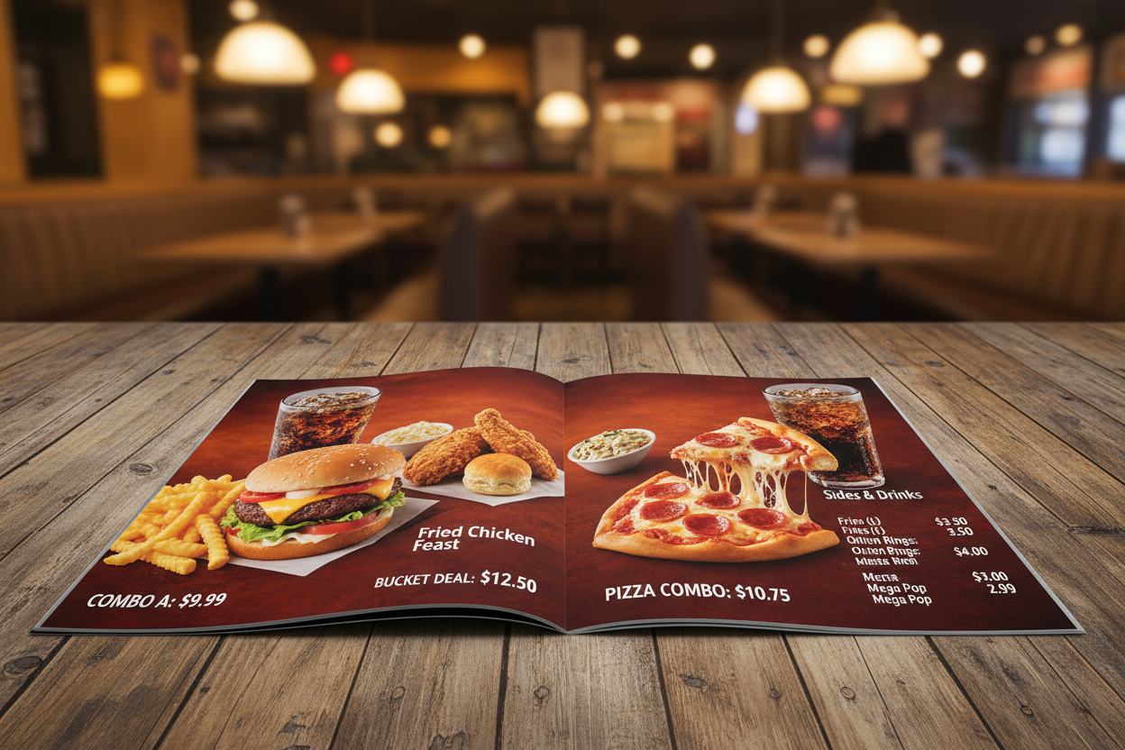 Menu PRINTAVA ADVERTISING REQUISITES TRADING L.L.C