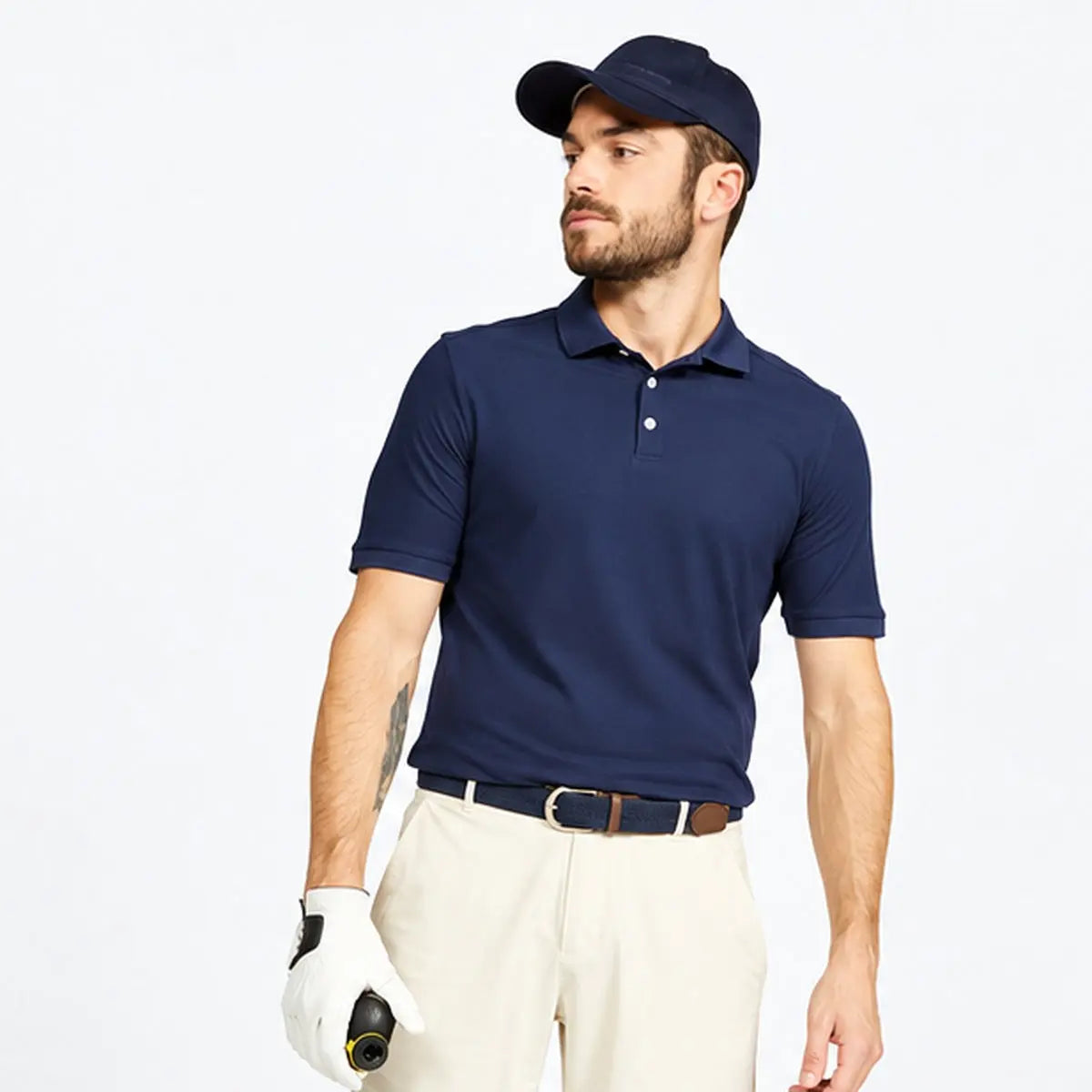 Dutees UltraLock Cotton Interlock Custom Printed Polo — front product photo