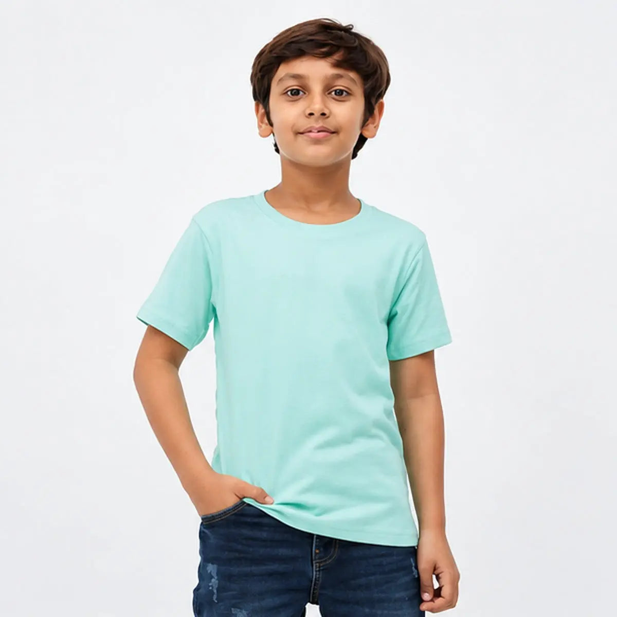 Dutees EcoVibe Kids Custom Printed T-Shirt — front product photo