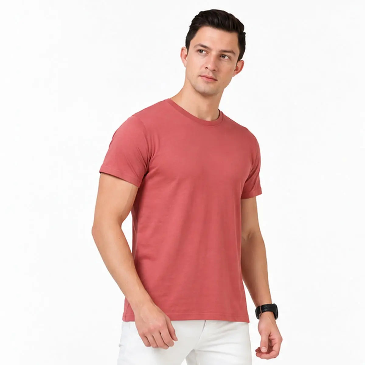 Dutees Platinum 180 GSM Custom Printed T-Shirt — front product photo