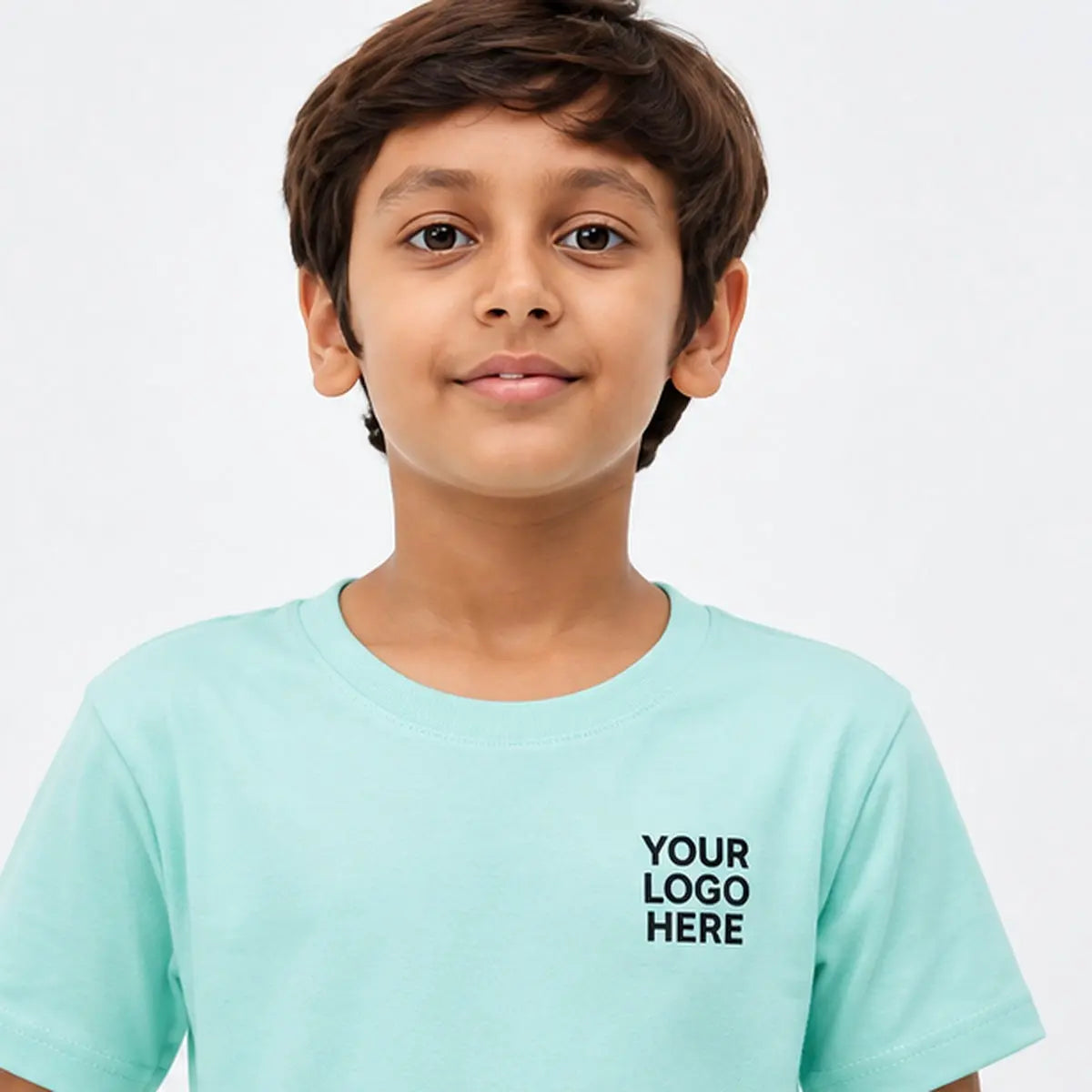 Dutees EcoVibe Kids Custom Printed T-Shirt — custom print logo preview