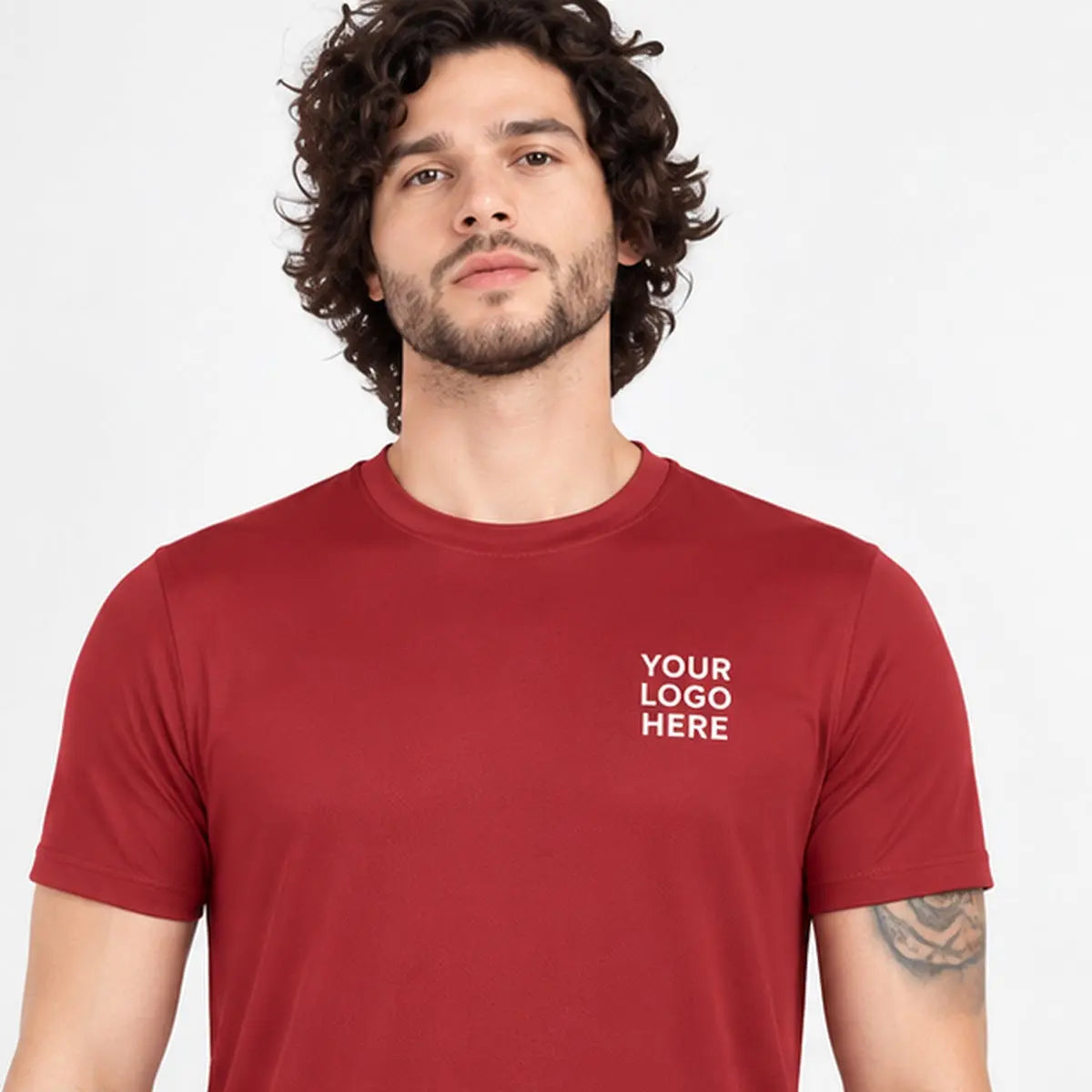 Dutees Breezo Performance T-Shirt — custom print logo preview