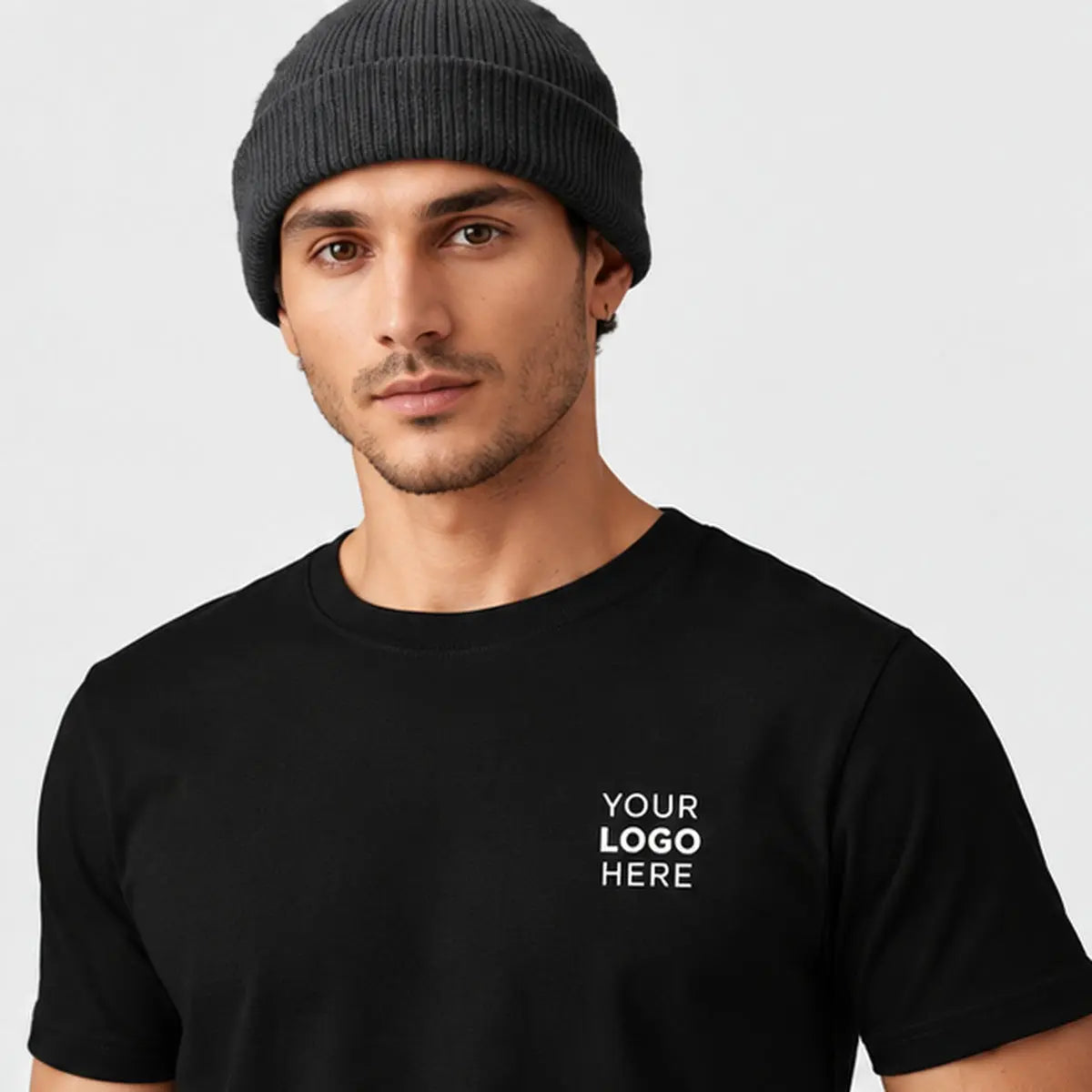 Dutees Heavy Duty 220 GSM Custom Printed T-Shirt — custom print logo preview