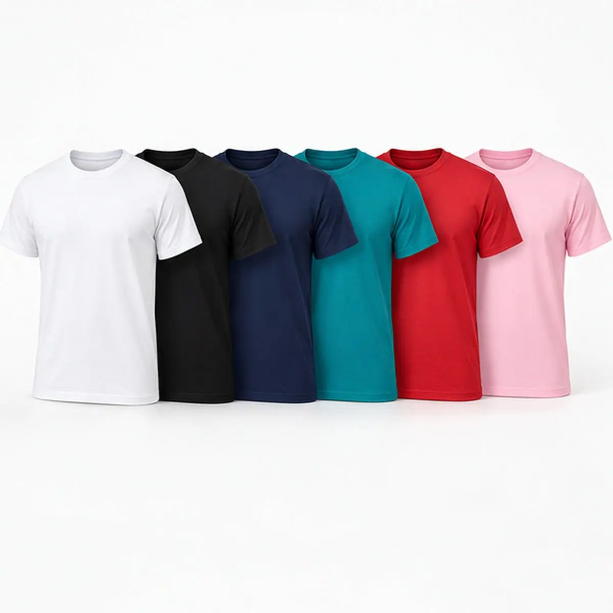 Dutees EcoVibe 160 GSM Custom Printed T-Shirt — color options