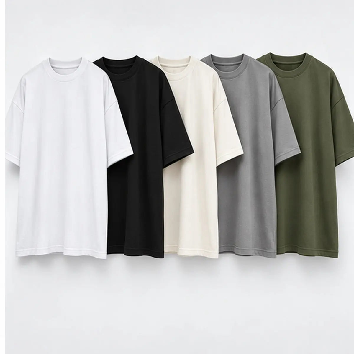 Dutees StreetEes 250 GSM Oversized T-Shirt — color options