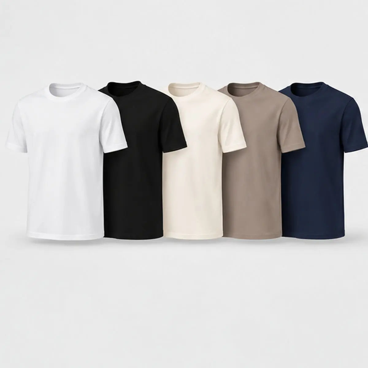 Dutees Heavy Duty 220 GSM Custom Printed T-Shirt — color options