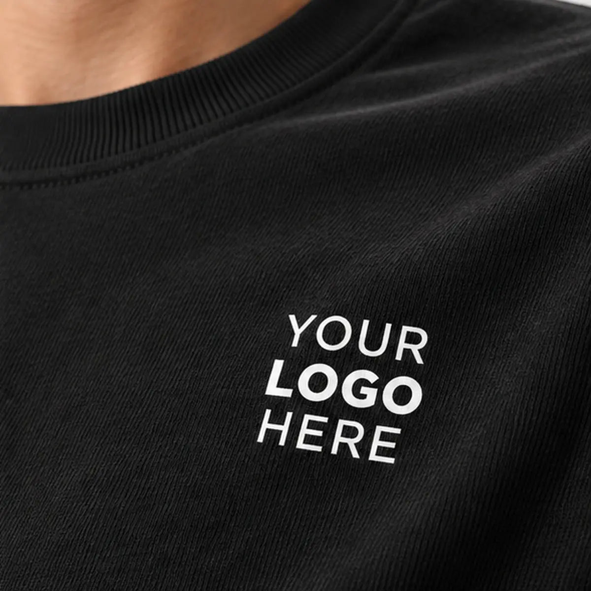 Dutees Heavy Duty 220 GSM Custom Printed T-Shirt — print placement and fabric detail
