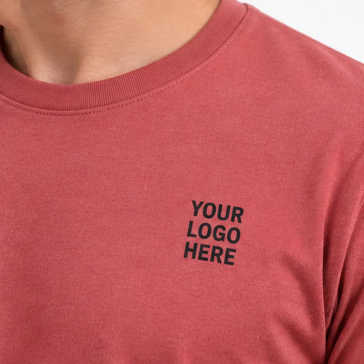 Dutees Platinum 180 GSM Custom Printed T-Shirt — print placement and fabric detail