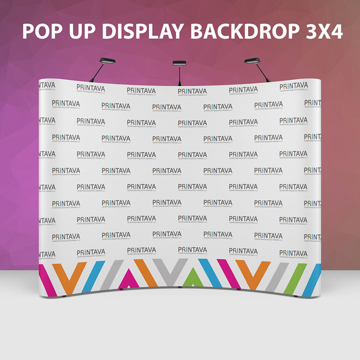 POP UP DISPLAY BACKDROP 2X3