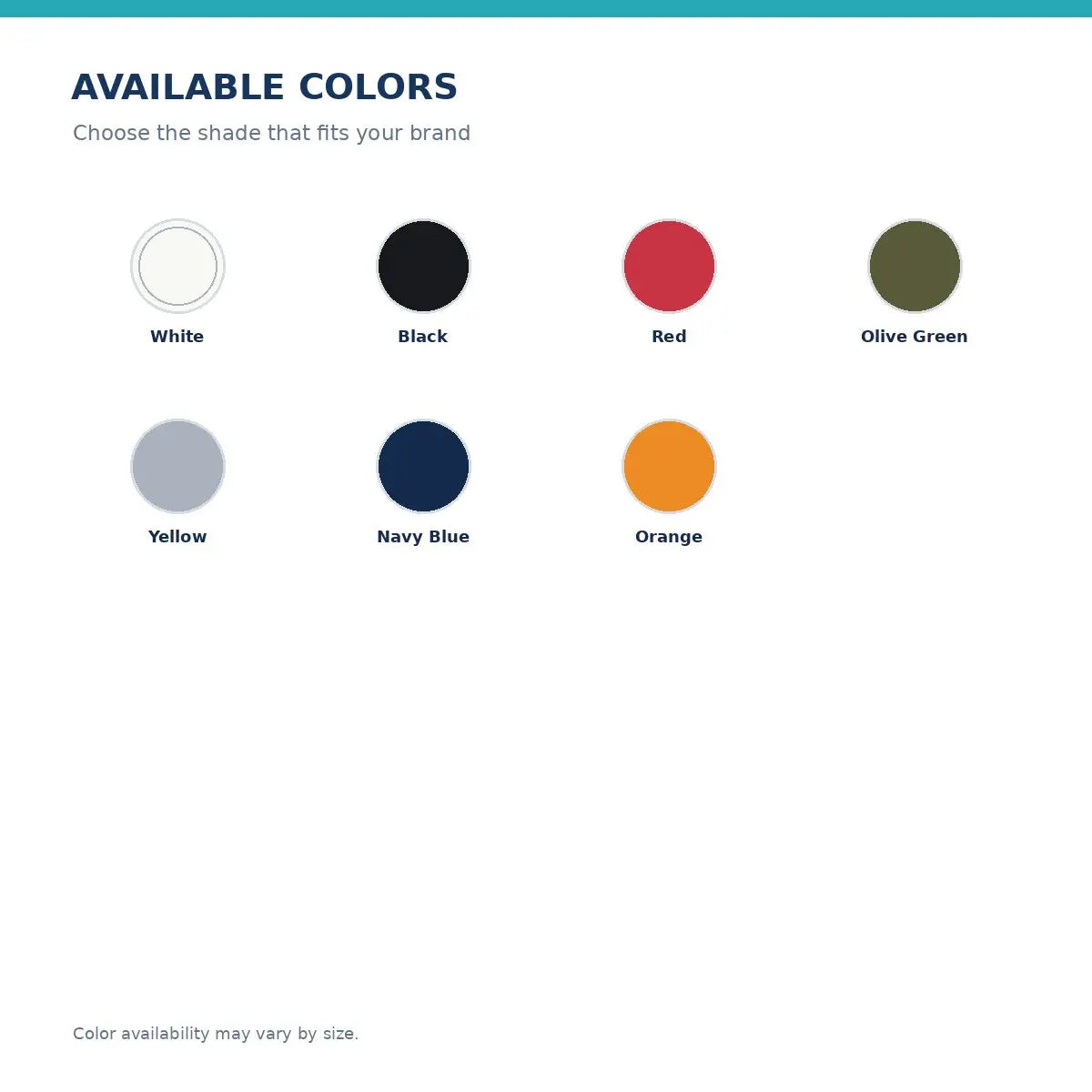 Dutees Promo Soft 180 GSM Custom Printed T-Shirt — available color swatches