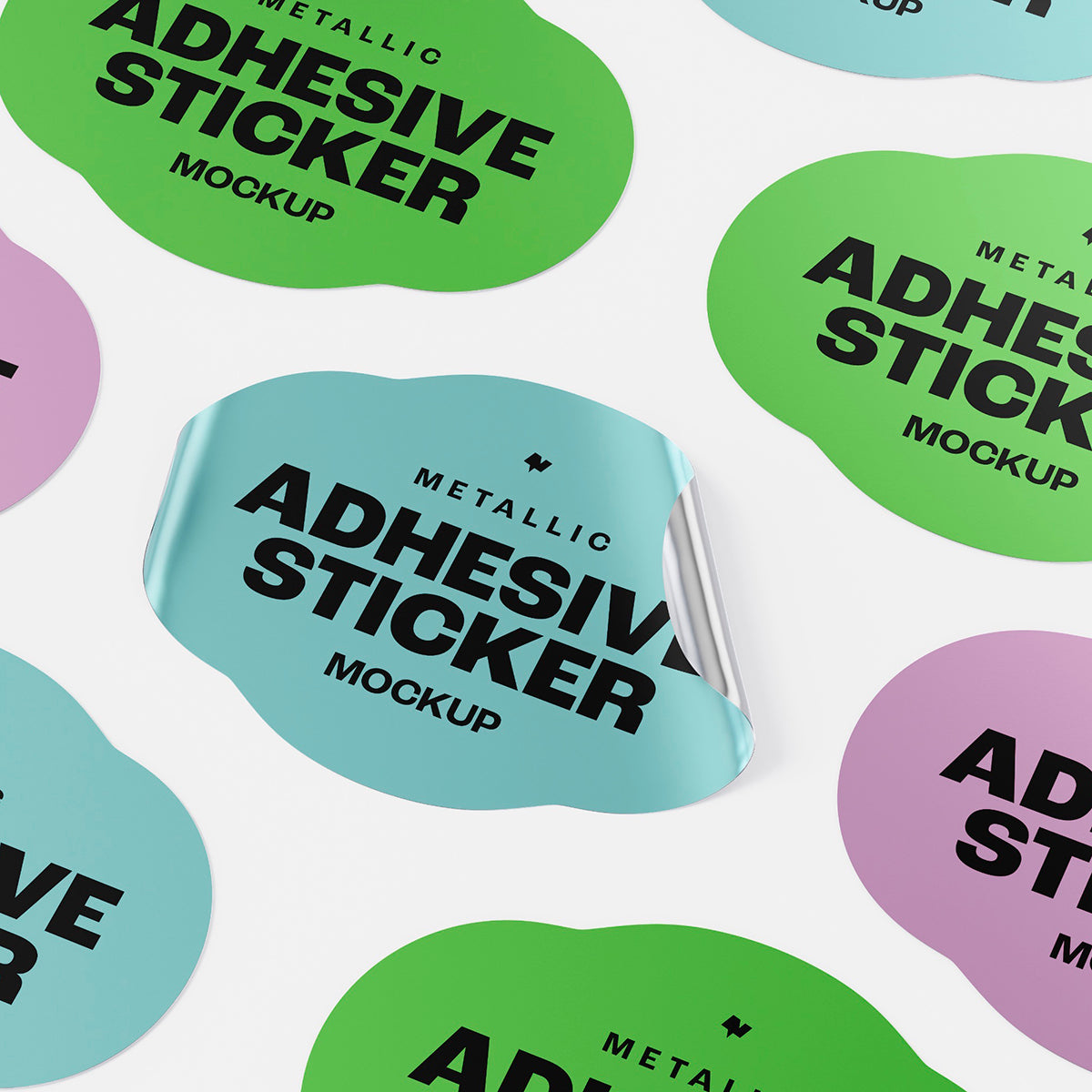 Custom Die Cut Sticker Glossy Lamination