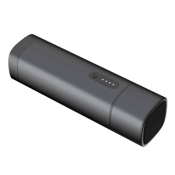TOKOROA Car Jump Starter - Powerbank | Portable & Reliable technology gift featuring a sleek black cylindrical design with LED indicator lights.