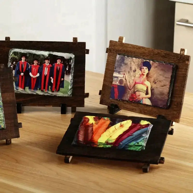 Rock Photo SH38 Wooden Frame