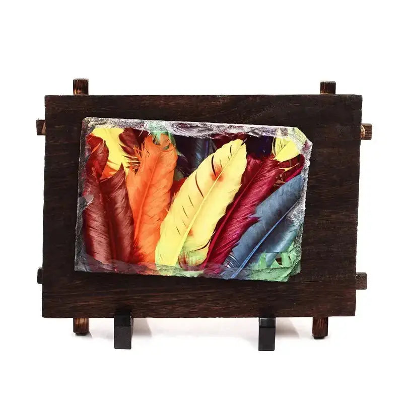 Rock Photo SH38 Wooden Frame