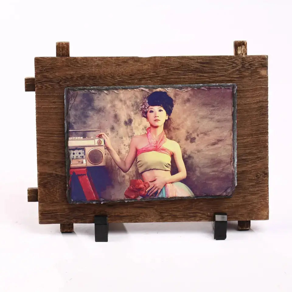 Rock Photo SH38 Wooden Frame