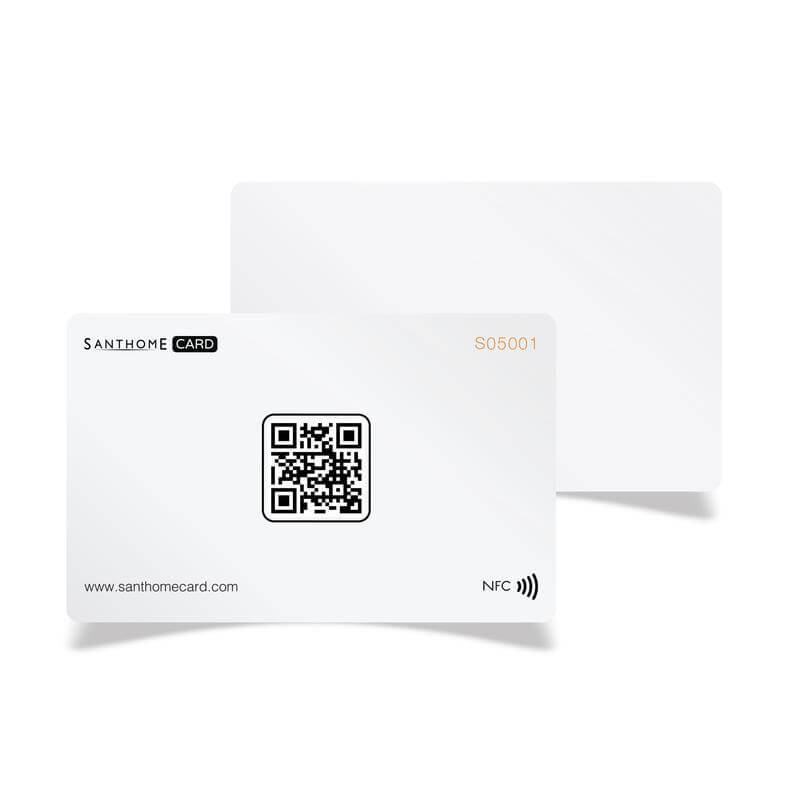 Digital Business NFC Card - White