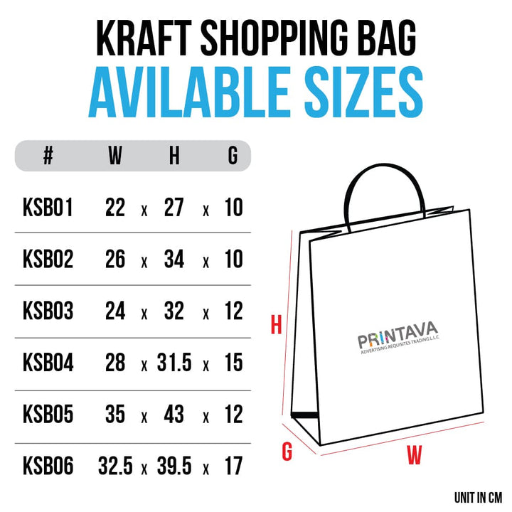 Kraft Shopping Bag