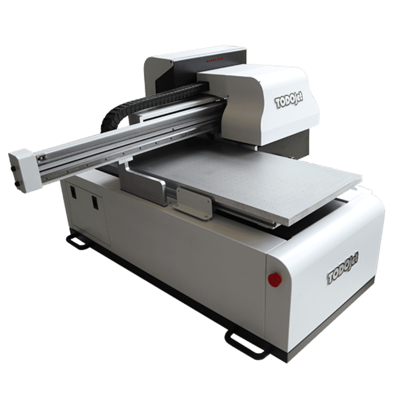 Digital UV Flatbed Printer TODOjet UV 3050 featuring a robust build and advanced UV printing technology for vibrant, durable prints on various surfaces.