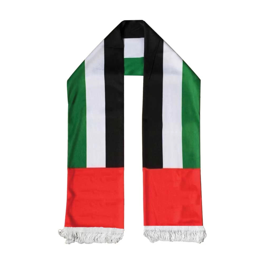 UAE Flag Satin Scarfs