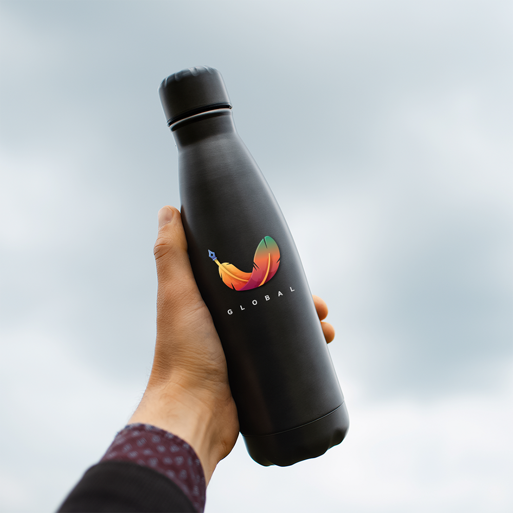 Soft Touch Insulated Water Bottle